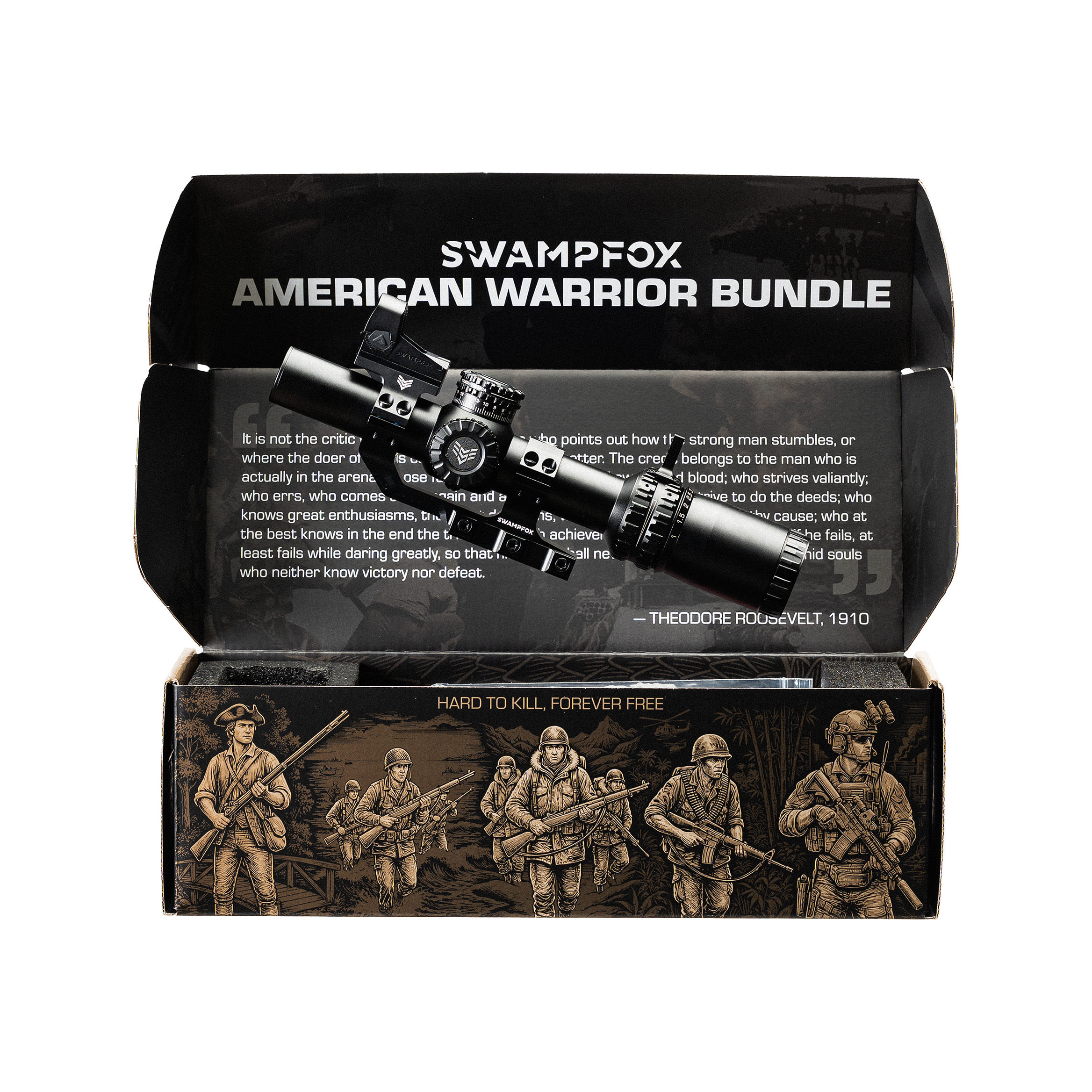 American Warrior Bundle commemorative box